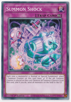 Summon Shock (Common) single card from Yu-Gi-Oh!