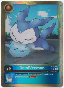 DemiVeemon (ALTERNATIVE ART) single card from Digimon Card Game