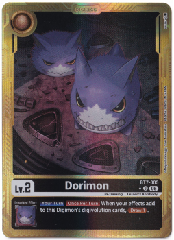 Dorimon (ALTERNATIVE ART) single card from Digimon Card Game