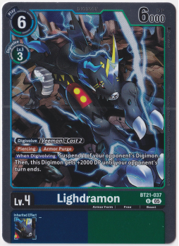 Lighdramon single card from Digimon Card Game