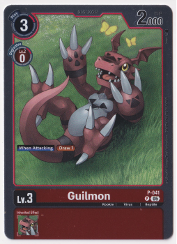 Guilmon single card from Digimon Card Game