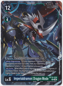 Imperialdramon: Dragon Mode single card from Digimon Card Game
