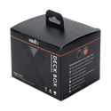 Vault X Deck Box Sideloading 100+ Black / Orange