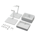 Action Base 7 & Option Box 1 [White] Model Kit - Image 2