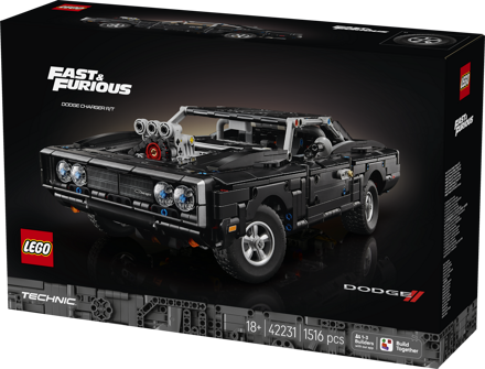 LEGO&reg; Technic Fast and Furious Dodge Charger R/T Car (42231)