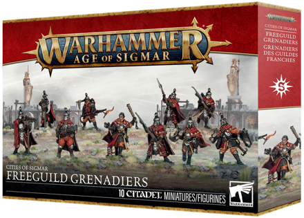 Warhammer Age of Sigmar: Cities of Sigmar Freeguild Grenadiers