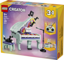 LEGO&reg; Creator 3 in 1 Music Decor Piano with Cat (31392)