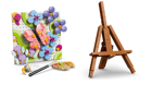 LEGO&reg; Creator 3 in 1 Floral Art Decor Painting (31390) - Image 8