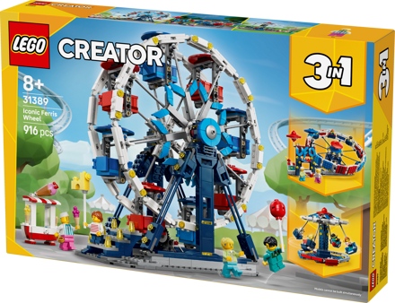 LEGO&reg; Creator 3 in 1 Iconic Ferris Wheel (31389)