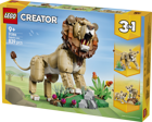 LEGO&reg; Creator 3 in 1 Wild Animals: Majestic Lion (31386)