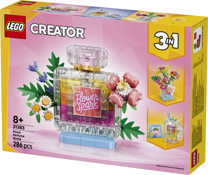 LEGO&reg; Creator 3 in 1 Floral Decor Perfume Bottle (31383)