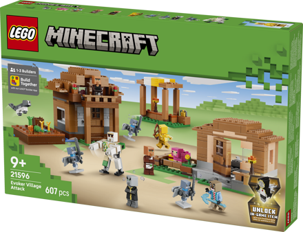 LEGO&reg; Minecraft Evoker Village Attack (21596)