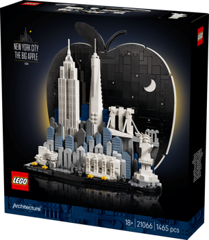 LEGO&reg; Architecture New York City &ndash; The Big Apple (21066)