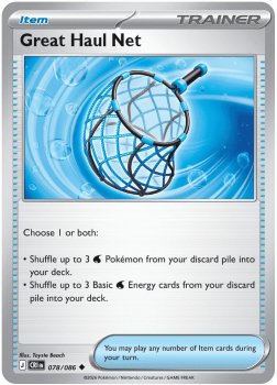 Great Haul Net single card from Pokemon