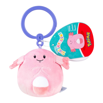 Squishmallows Pokemon 3.5in - Clip-On Chansey