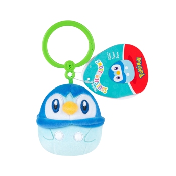 Squishmallows Pokemon 3.5in - Clip-On Piplup