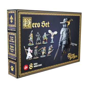 The Cats of Mont Saint Michel Hero Miniatures Set