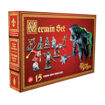 The Cats of Mont Saint Michel Vermin Miniatures Set