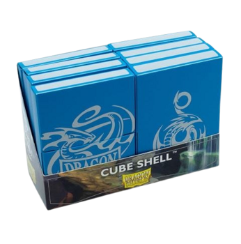 Dragon Shield Cube Shell Blue (Pack of 8)