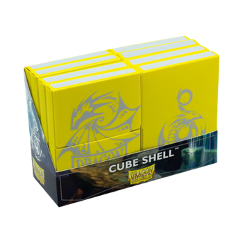 Dragon Shield Cube Shell Yellow (Pack of 8)