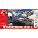 Airfix Supermarine Spitfire & F-35B Lightning II 'Then and Now' ***DAMAGED ITEM***