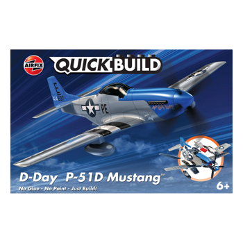 Airfix QUICKBUILD D-Day P-51D Mustang