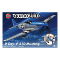 Airfix QUICKBUILD D-Day P-51D Mustang