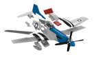 Airfix QUICKBUILD D-Day P-51D Mustang - Image 2