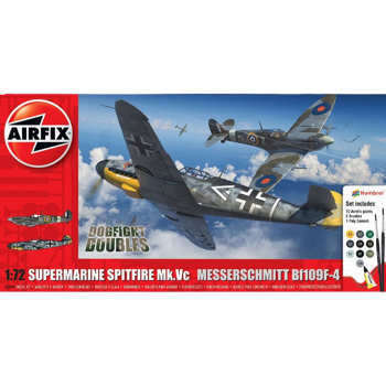 Airfix Supermarine Spitfire Mk.Vc vs Bf109F-4 Dogfight Double