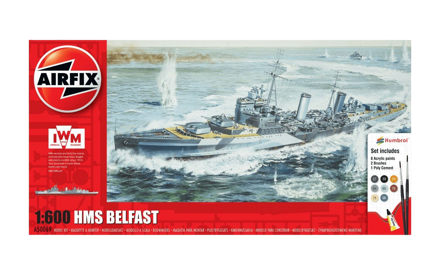 Airfix HMS Belfast Gift Set