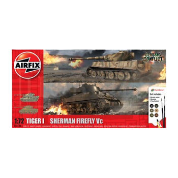Airfix Classic Conflict Tiger 1 vs Sherman Firefly