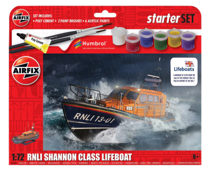 Airfix Starter Set - RNLI Shannon Class Lifeboat