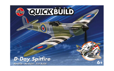 Airfix QUICKBUILD D-Day Spitfire