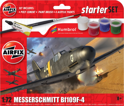 Airfix Starter Set - Messerschmitt Bf109F-4