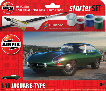 Airfix Starter Set - Jaguar E-Type