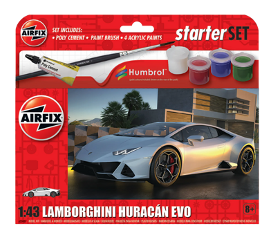 Airfix Starter Set - Lamborghini Huracán EVO