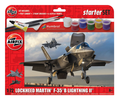 Airfix Starter Set - Lockheed Martin F-35B Lightning II