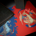 Ultra Pro Mega Charizard X and Mega Charizard Y Playmat - Image 3