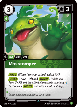 Mosstomper (FOIL) single card from Riftbound : League of Legends Card Game