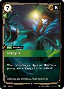 Iascylla single card from Riftbound : League of Legends Card Game