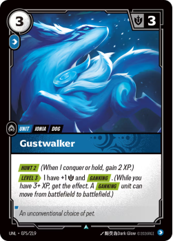 Gustwalker (FOIL) single card from Riftbound : League of Legends Card Game