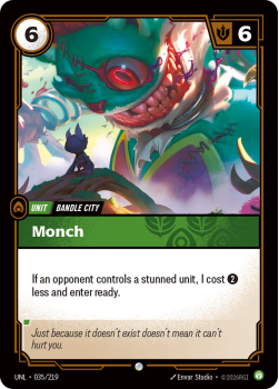 Monch (FOIL) single card from Riftbound : League of Legends Card Game