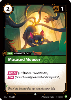 Mutated Mouser (FOIL) single card from Riftbound : League of Legends Card Game