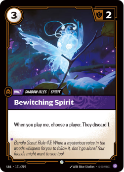 Bewitching Spirit (FOIL) single card from Riftbound : League of Legends Card Game