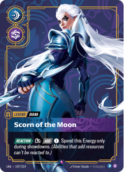 Scorn of the Moon single card from Riftbound : League of Legends Card Game