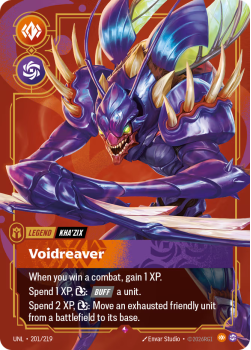 Voidreaver single card from Riftbound : League of Legends Card Game