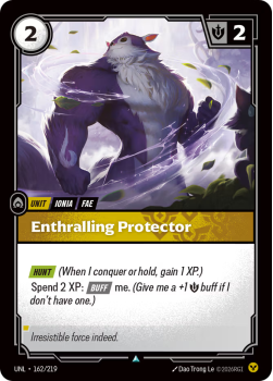 Enthralling Protector (FOIL) single card from Riftbound : League of Legends Card Game