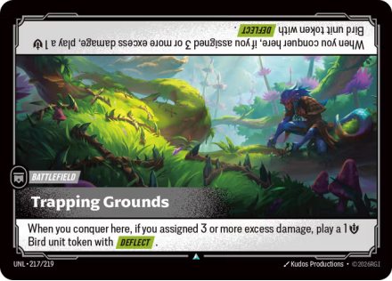 Trapping Grounds single card from Riftbound : League of Legends Card Game
