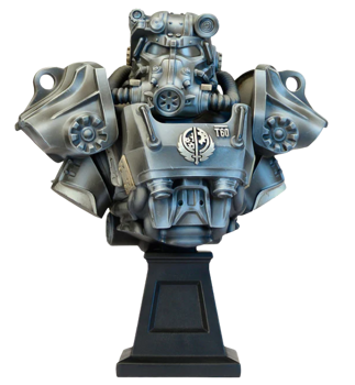 Fallout: Miniatures T-60 Power Armor Bust