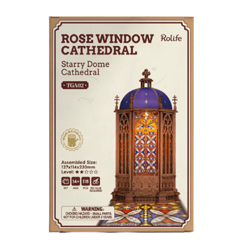 Rolife Starry Dome Cathedral 3D Wooden Puzzle TGA02